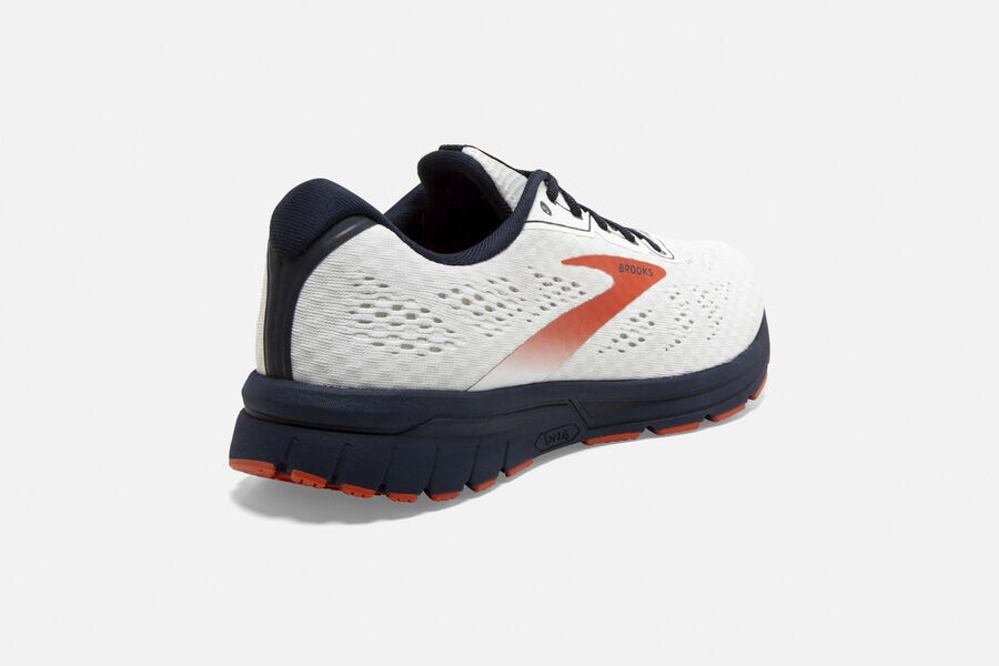 Brooks Anthem 3 Road Löparskor Herr - Vita/Röda - 2413-QJYXC